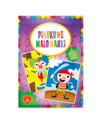 Piaskowe Malowanki - Klaun, Pirat