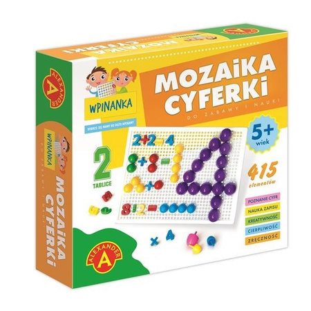 Wpinanka - Mozaika i Cyferki