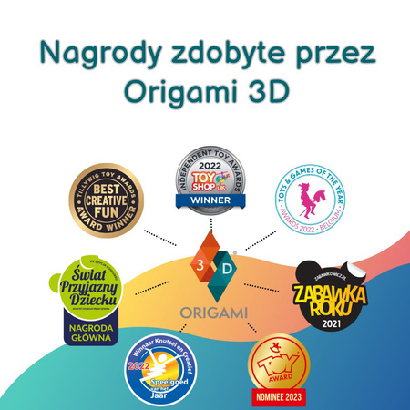 ORIGAMI 3D - JEDNOROŻEC