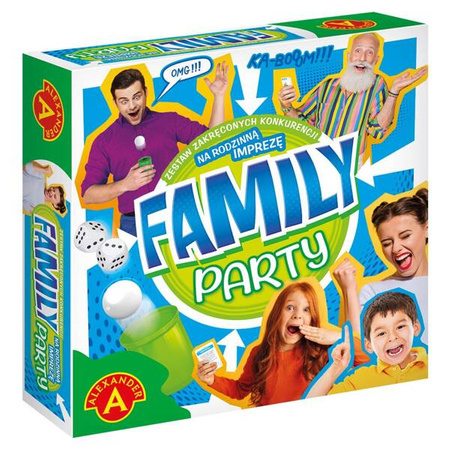 GRY RODZINNE - FAMILY PARTY/ ZESTAW GIER IMPREZOWYCH