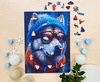 Puzzle drewniane – Cold is cool – Malamute Alek – 316 el.