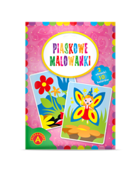 Piaskowe Malowanki - Wróżka, Kwiaty