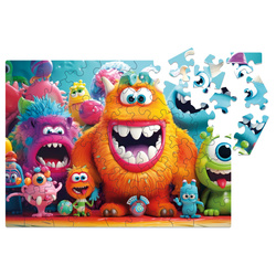Drewniane Puzzle - Milliwood - Dream Team - Shaggy Monsters - 50 Elementów