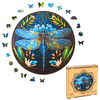 Puzzle drewniane – Peace and harmony – Ważka – 206 el.