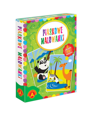 Piaskowe Malowanki – Panda/Wielbłąd