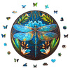 Puzzle drewniane – Peace and harmony – Ważka – 206 el.