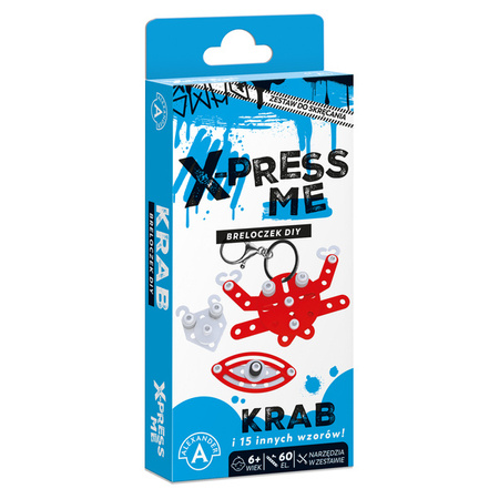  X-PRESS ME - BRELOK DIY - Krab - 60 El.