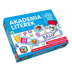 Gra układanka puzzle - Multigra - Akademia Literek