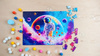 Puzzle drewniane – Galaxies – Astronauta – 150 el.