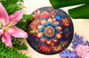 Puzzle drewniane – Peace and harmony – Kwiaty – 206 el.