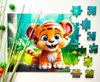 Puzzle drewniane – Yippee cutie – Tygrysek – 70 el.