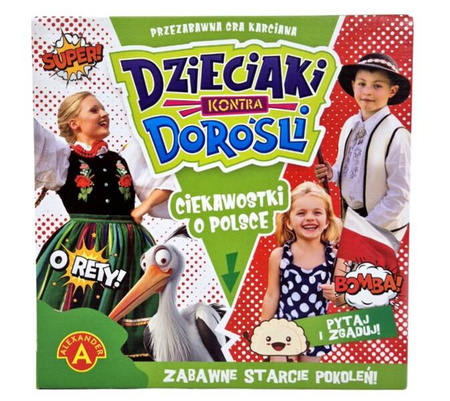 Gra planszowa - Dzieciaki kontra Dorośli - Ciekawostki o Polsce