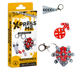  X-PRESS ME - BRELOK DIY - Biedronka - 71 El.