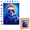 Puzzle drewniane – Cold is cool – Panda Cezary – 316 el.