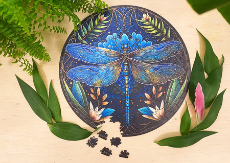 Puzzle drewniane – Peace and harmony – Ważka – 206 el.