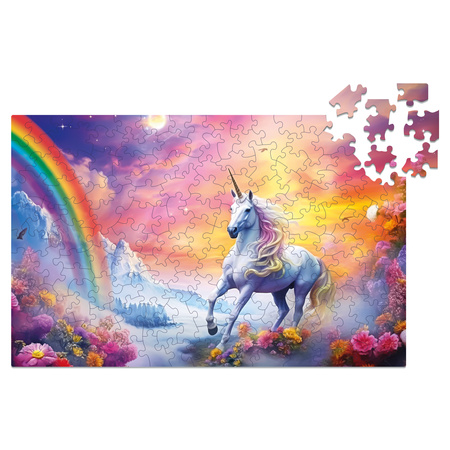 Puzzle drewniane – Galaxies – Jednorożec – 150 el.