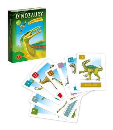 Karty Piotruś - Dinozaury