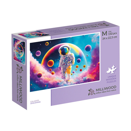 Puzzle drewniane – Galaxies – Astronauta – 150 el.