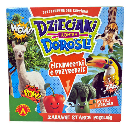 Gra planszowa - Dzieciaki kontra Dorośli - Ciekawostki o przyrodzie