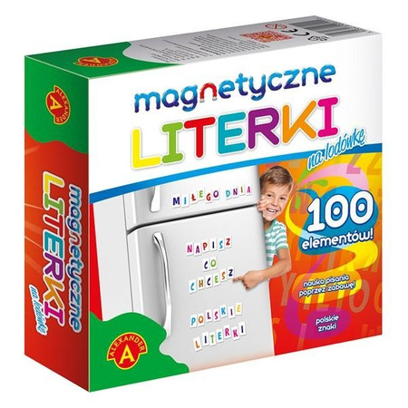 Magnetyczne Literki na Lodówkę