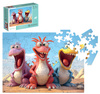 Puzzle drewniane – Dream Team – Dinozaury – 50 el.