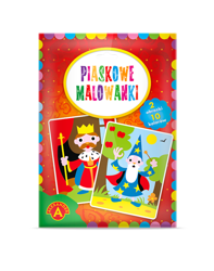 Piaskowe Malowanki - Król, Czarodziej