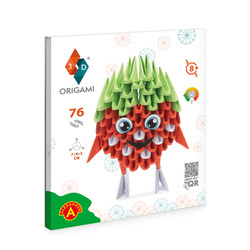 ORIGAMI 3D - TRUSKAWKA / STRAWBERRY