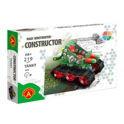 Zabawka konstrukcyjna - Alexander - Mały Konstruktor - TANKY - 219 el.