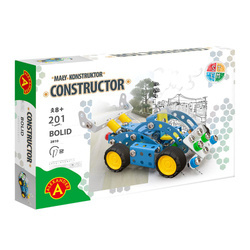 Zabawka konstrukcyjna - Mały Konstruktor / CONSTRUKTOR - BOLID - 201 el.
