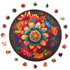 Puzzle drewniane – Peace and harmony – Kwiaty – 206 el.