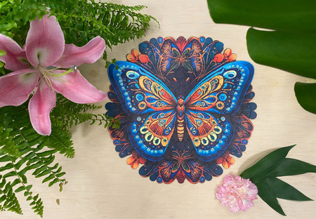 Puzzle drewniane – Peace and Harmony – Motyl – 206 el.