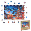 Puzzle drewniane – Christmas- Świąteczna wioska – 200 el.